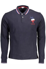 U.S. POLO ASSN. Classic Long-Sleeved Polo - Contrasting Accents