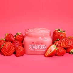 Body Exfoliator Tree Hut   Strawberry Sugar 510 g