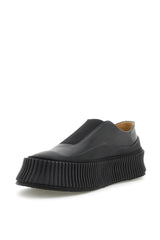 LEATHER SLIP-ON SNEAKERS