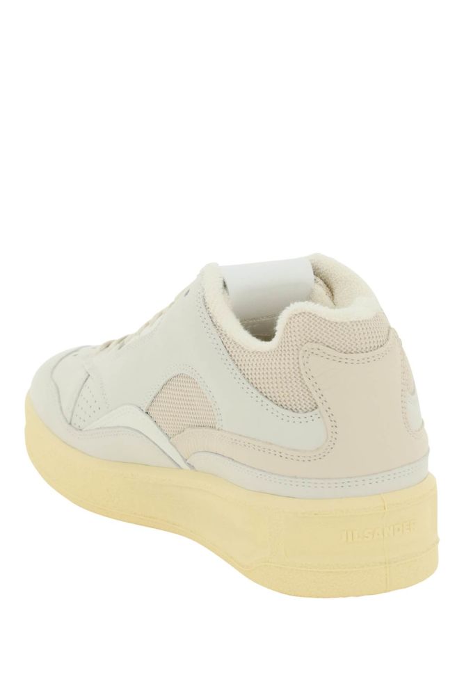 LEATHER LOW-TOP SNEAKERS