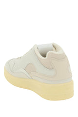 LEATHER LOW-TOP SNEAKERS