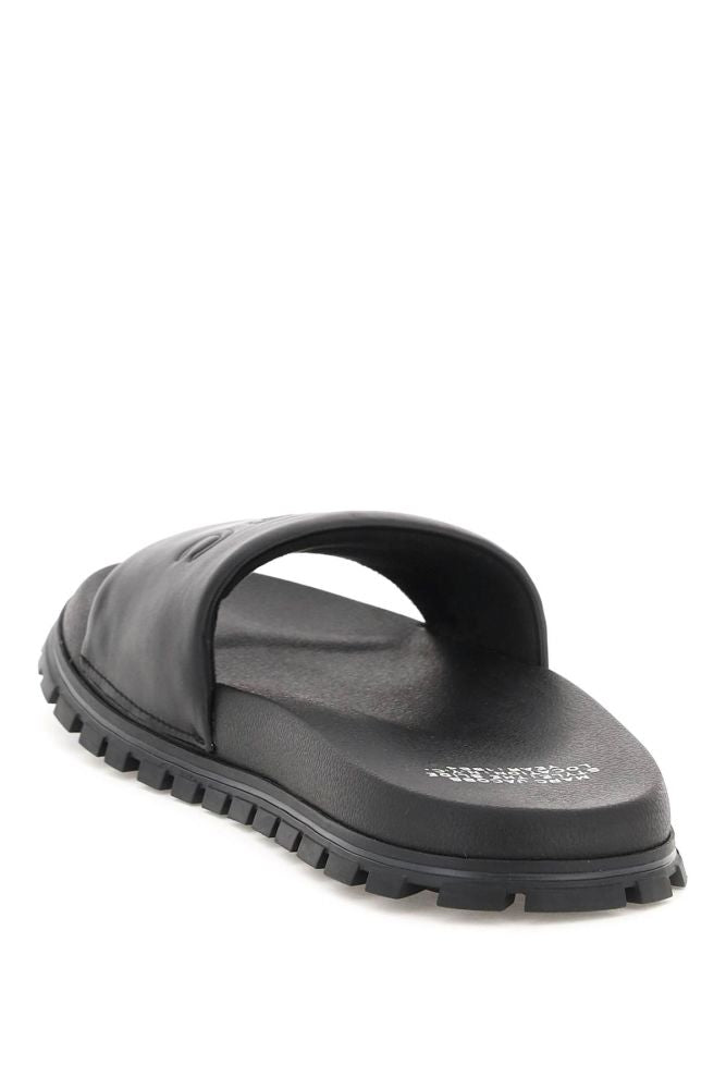LEATHER SLIDES