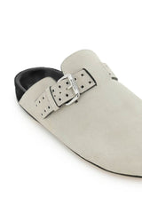 SUEDE LEATHER 'MIRVIN' MULES