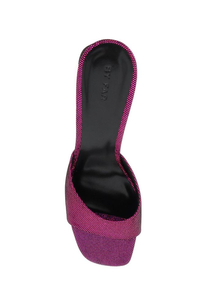 DISCO DOT LEATHER 'MICHELE' MULES