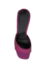 DISCO DOT LEATHER 'MICHELE' MULES