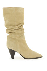 SUEDE LEATHER ROUXY SLOUCHY BOOTS