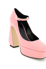 PATENT LEATHER PUMPS