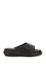 LEATHER MONO SLIDES