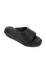 LEATHER MONO SLIDES