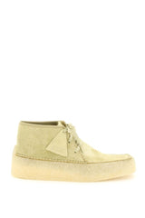 SUEDE LEATHER 'CARAVAN' LACE-UP SHOES