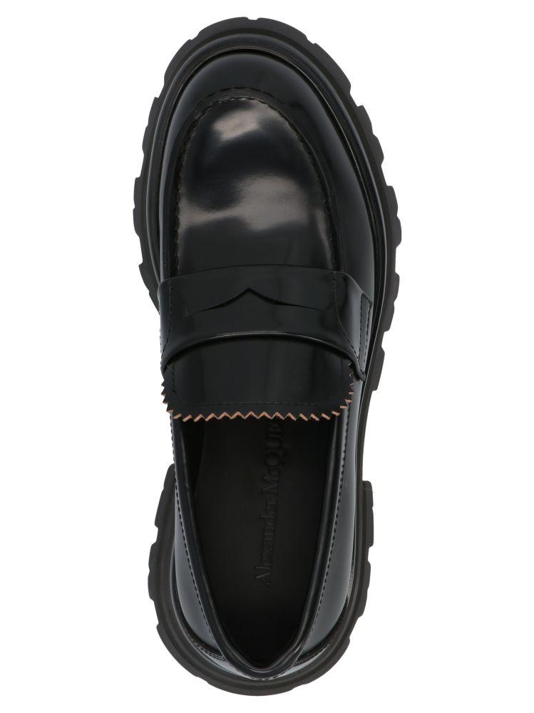 Leather loafers