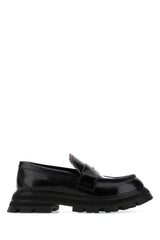 Leather loafers