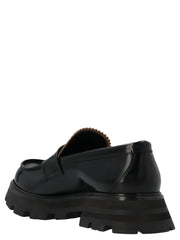 Leather loafers