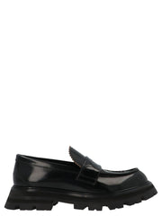 Leather loafers