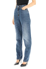 MEDIUM WASH SLIM JEANS