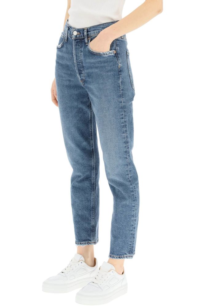 'RILEY' CROPPED JEANS