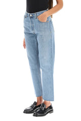 LEVI'S HIGH RISE STOVE PIPE JEANS