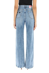 EYE STAR PATCH SLOUCHY JEANS