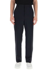 WOOL AND MOHAIR FORMAL TROUSERS