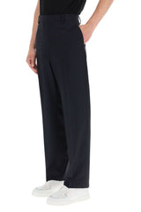 WOOL AND MOHAIR FORMAL TROUSERS