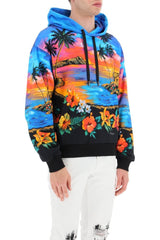 HAWAII PRINT HOODIE