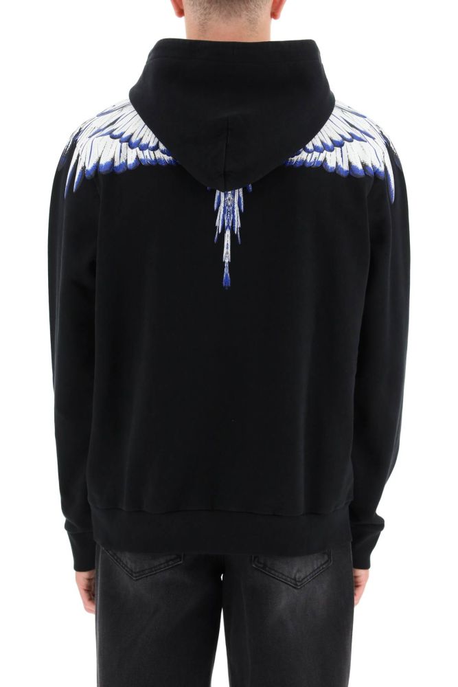 WINGS PRINT HOODIE