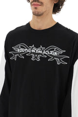 TATTOO PRINT LONG SLEEVE T-SHIRT