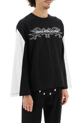 TATTOO PRINT LONG SLEEVE T-SHIRT