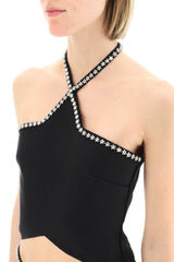 CROPPED TOP WITH JEWEL STARS