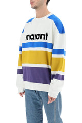 'MEYOAN' STRIPED CREW-NECK SWEATSHIRT