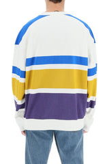 'MEYOAN' STRIPED CREW-NECK SWEATSHIRT