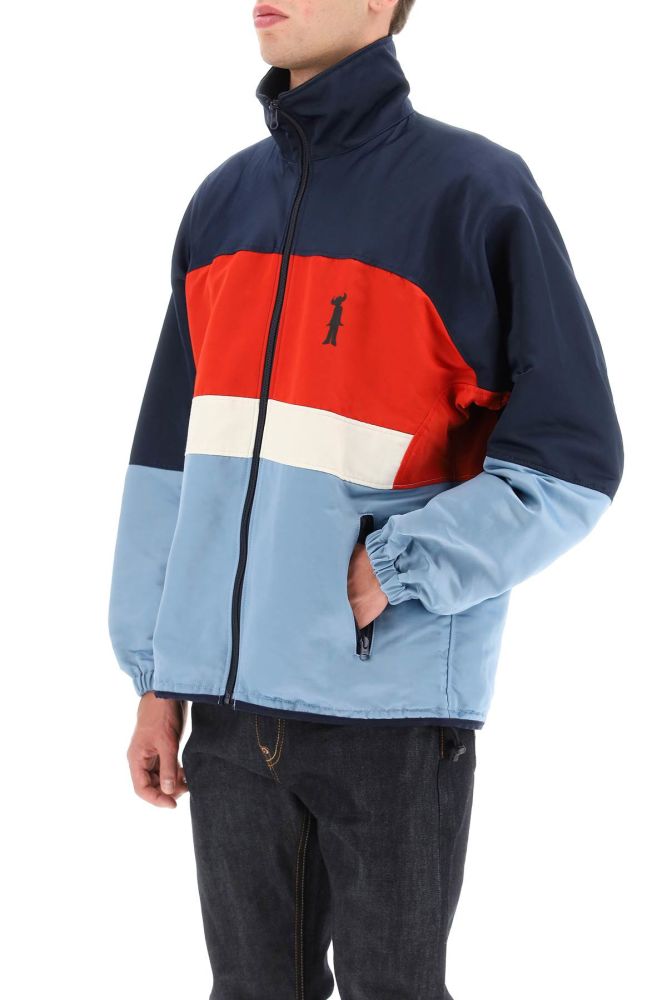 COLOR-BLOCK SPORTS JACKET