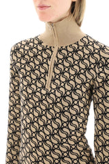 S-WAVE JACQUARD VIRGIN WOOL SWEATER