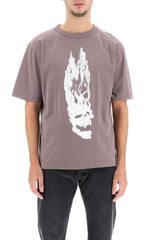 FLAMING SKULL T-SHIRT