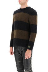 MOHAIR STRIPED SWEATER