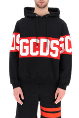 HOODIE WITH LOGO BAND