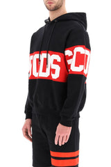 HOODIE WITH LOGO BAND