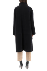 VIRGIN WOOL BLEND OVERSIZED COAT