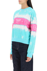 TIE-DYE SHADE LOGOMANIA SWEATSHIRT