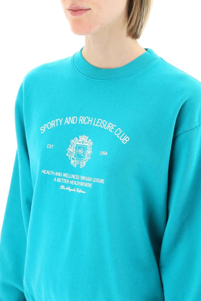 'CREST' CREWNECK SWEATSHIRT