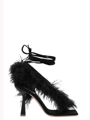 'Feather Wrap’ sandals