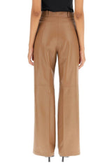 'NORO' NAPPA LEATHER TROUSERS