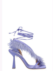'Feather Wrap’ sandals