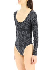 LUREX MONOGRAM BODYSUIT