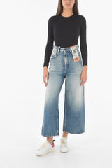 High-waisted D-LUITE Wide Leg Denims