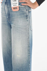 High-waisted D-LUITE Wide Leg Denims