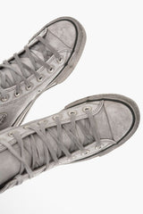 CHUCK TAYLOR ALL STAR leather Vintage Effect High-top Sneake