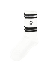 STRIPE SKULL SPORT SOCKS