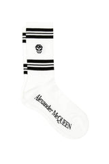 STRIPE SKULL SPORT SOCKS