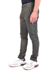 DONDUP Trousers Color: Multicolor Material: 78% cotton 21% lyocell 1% elastan